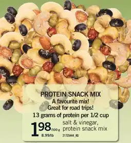 Fortinos SALT & VINEGAR, PROTEIN SNACK MIX offer