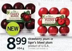 Fortinos STRAWBERRY PLUM OR TIGER'S BLOOD PLUM offer