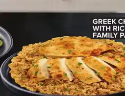 Metro GREEK CHICKEN WITH RICE FAMILY PACK offer