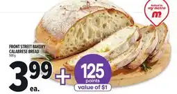 Metro FRONT STREET BAKERY CALABRESE BREAD offer