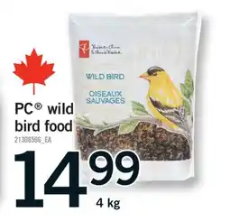 Fortinos PC WILD BIRD FOOD offer