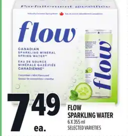 Metro FLOW SPARKLING WATER | EAU PÉTILLANTE FLOW offer