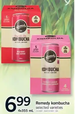 Fortinos REMEDY KOMBUCHA offer