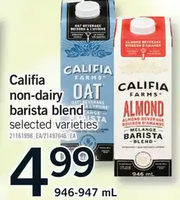 Fortinos CALIFIA NON-DAIRY BARISTA BLEND offer