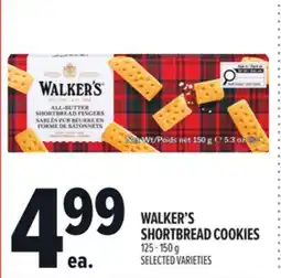 Metro WALKER'S SHORTBREAD COOKIES offer