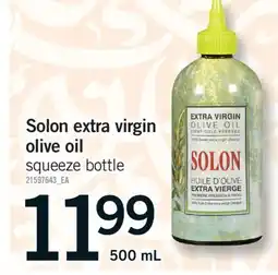 Fortinos SOLON EXTRA VIRGIN OLIVE OIL offer