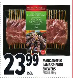 Metro MARC ANGELO LAMB SPIEDINI SKEWERS offer