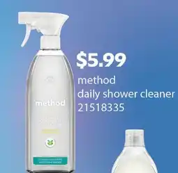 Fortinos METHOD DAILY SHOWER CLEANER offer
