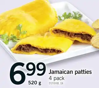 Fortinos JAMAICAN PATTIES offer