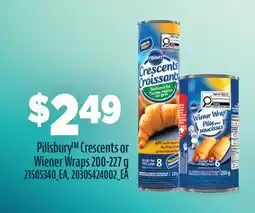 Fortinos PILLSBURY CRESCENTS OR WIENER WRAPS offer