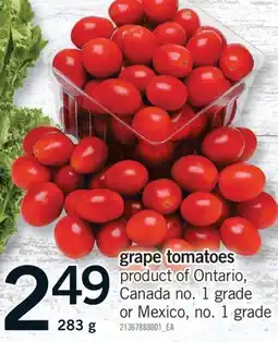 Fortinos GRAPE TOMATOES offer