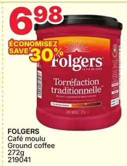 Rossy FOLGERS Ground coffee offer