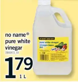 Fortinos NO NAME PURE WHITE VINEGAR offer