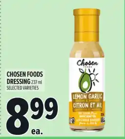 Metro CHOSEN FOODS DRESSING | VINAIGRETTE CHOSEN FOODS offer