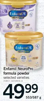 Fortinos ENFAMIL NEUROPRO FORMULA POWDER, 553/587 g offer