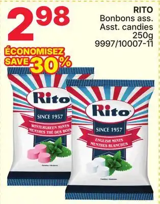 Rossy RITO Asst. candies offer