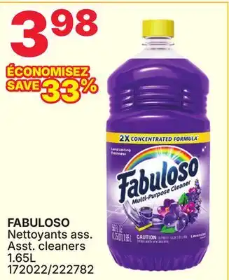 Rossy FABULOSO Asst. cleaners offer