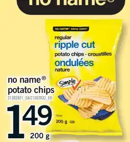 Fortinos NO NAME POTATO CHIPS offer