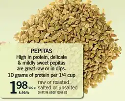 Fortinos RAW OR ROASTED, SALTED OR UNSALTED offer