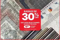 Rossy ON SELECTED RUGS offer