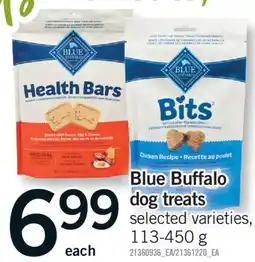 Fortinos BLUE BUFFALO DOG TREATS offer