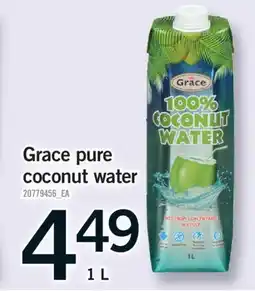 Fortinos GRACE PURE COCONUT WATER offer