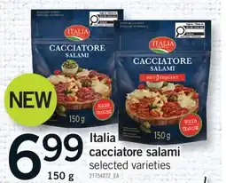 Fortinos ITALIA CACCIATORE SALAMI offer