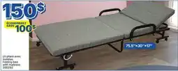 Rossy Folding bed with mattress offer