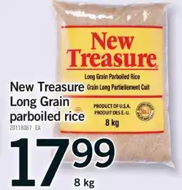 Fortinos NEW TREASURE LONG GRAIN PARBOILED RICE offer