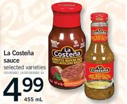 Fortinos LA COSTEÑA SAUCE offer