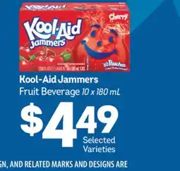 Fortinos KOOL-AID JAMMERS FRUIT BEVERAGE offer
