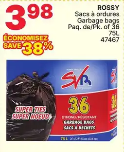 Rossy ROSSY Garbage bags offer