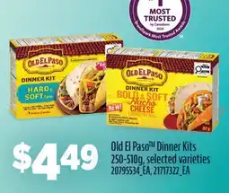 Fortinos OLD EL PASO DINNER KITS offer