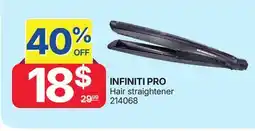 Rossy INFINITI PRO Hair straightener offer