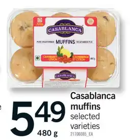 Fortinos CASABLANCA MUFFINS offer