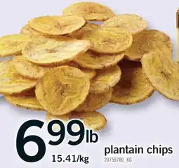 Fortinos PLANTAIN CHIPS offer