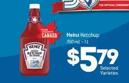 Fortinos HEINZ KETCHUP, 750 ML – 1 L offer