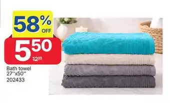 Rossy Bath towel offer