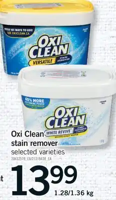 Fortinos OXI CLEAN STAIN REMOVER, 1.28/1 offer