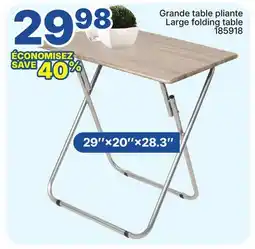 Rossy Large folding table offer