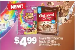 Fortinos GENERAL MILLS RETAIL SIZE CEREALS offer