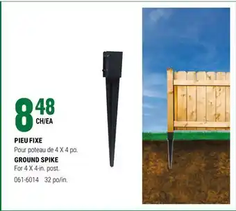 BMR PIEU FIXE offer