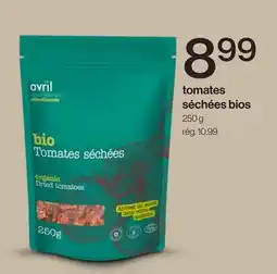 Avril Tomates séchées bios offer