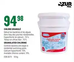 BMR CHLORE GRANULÉ offer