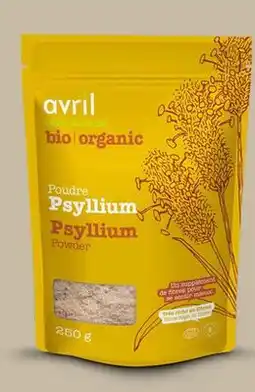 Avril Psyllium bio offer