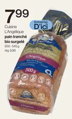 Avril pain tranché bio surgelé offer