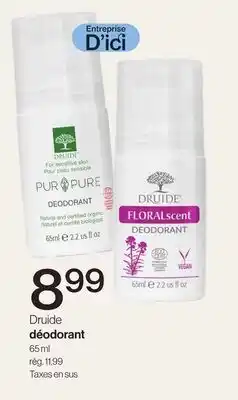 Avril Druide déodorant offer