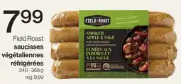 Avril Field Roast saucisses végétaliennes réfrigérées offer