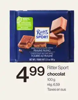 Avril Ritter Sport chocolat offer