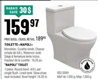 BMR TOILETTE  NAPOLI  offer